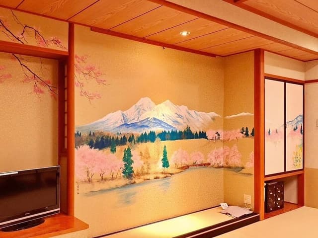 [Painting Special Room] Japanese Style Non-Smoking 12.5+3 Tatami (Mountain View, Run of the House)