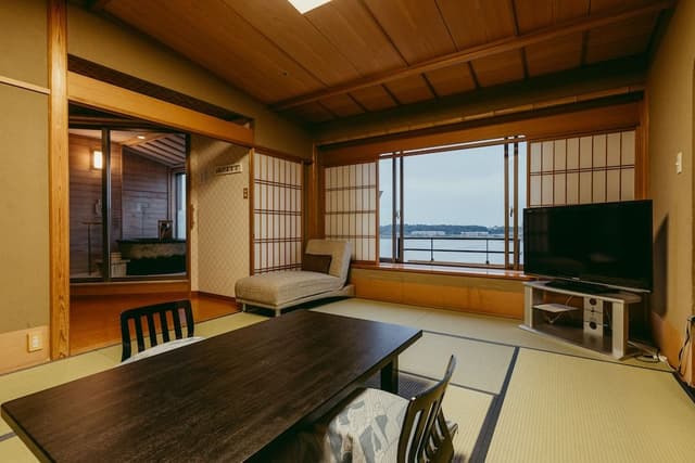 Japanese Style Room with Open Air Bath, Smoking