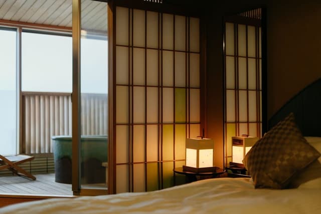 Japanese-Western Style Room with Open Air Bath (Natural Hot Spring), Smoking