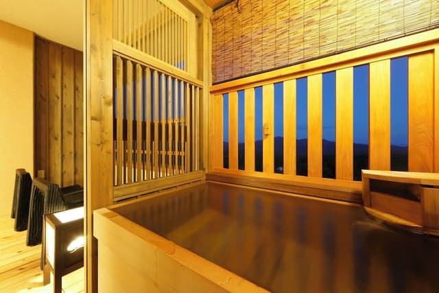 Japanese Western Style Quadruple Room B, Open-air Hot Spring Bath