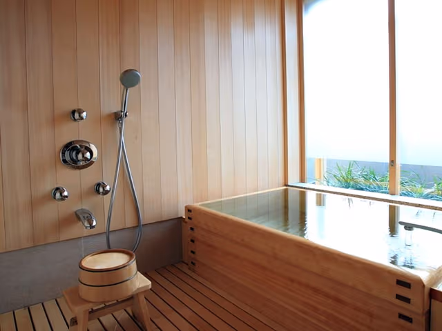 Suite, Traditional Japanese Tamami and Western-style, Garden View, Room name "Nadeshiko"