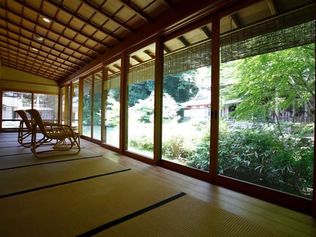 Suite Room with Tatami, Pond View, Room name "Ugetsu"
