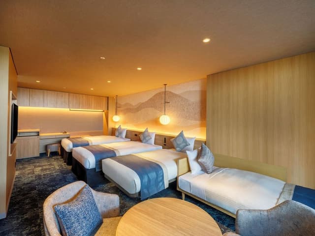 Premium Quadruple Room, Non Smoking (With Natural Hot Spring Open-air bath)
