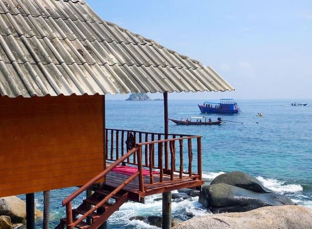 Bungalow, Sea View, Double Room, 2 Pax (Fan room)