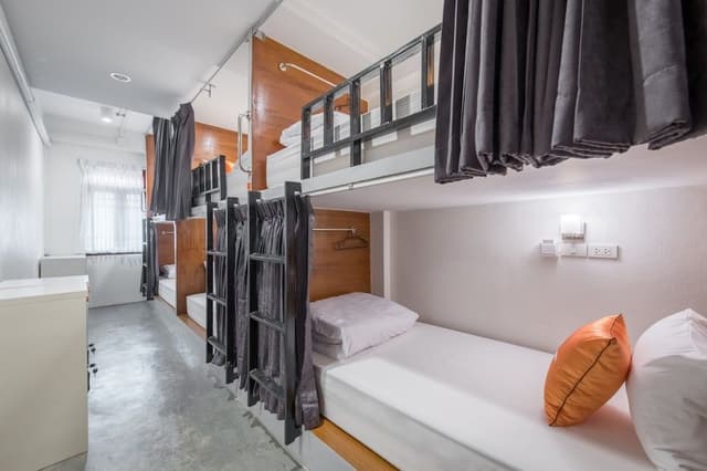 6-Bed Mixed Dormitory with Shared Bathroom
