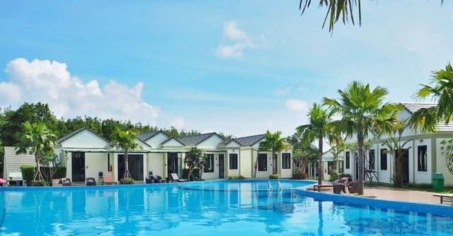 Family Villa , Pool View ( 2 Bedroom - 1 Living room )