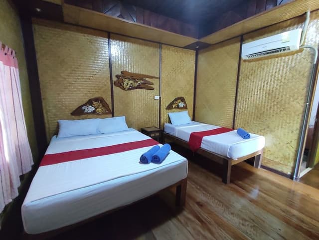 Triple Room, Balcony, Garden Area