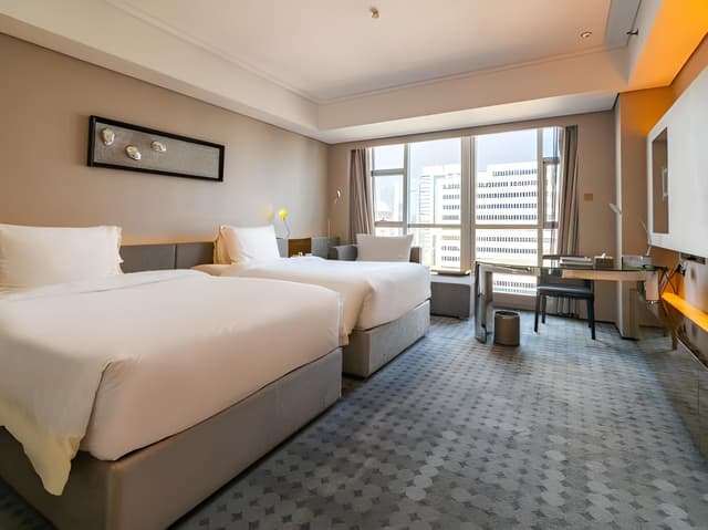 Fashion Style Twin Bed Room