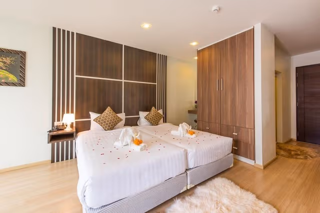 Deluxe Studio, 2 Twin Beds