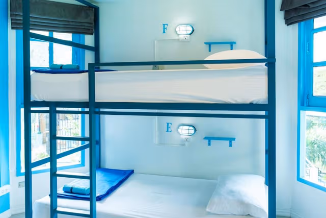 Bed in 6-Bed Mixed Dormitory Room