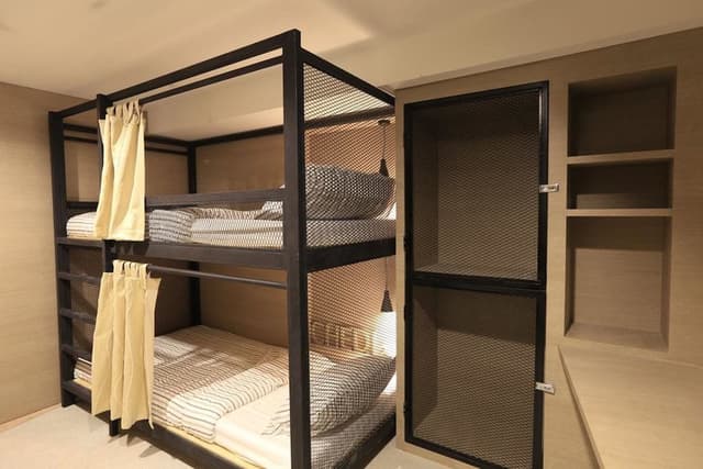 Bed in 4-Bed Mixed Dormitory with Shared Bathroom