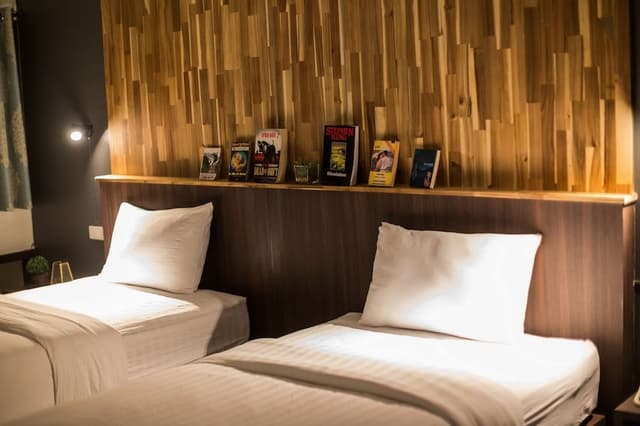 Double or Twin Room, 2 Twin Beds, Non Smoking, Refrigerator