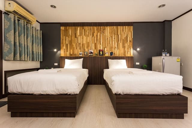 Double or Twin Room, 2 Twin Beds, Non Smoking, Refrigerator