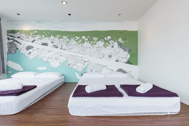 [C] Glasshouse &amp; bathroom comfy bed with soft pillow
