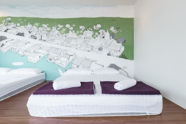 [C] Glasshouse &amp; bathroom comfy bed with soft pillow