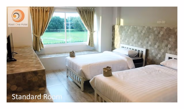 Standard Twin Room, 2 Twin Beds, Hill View