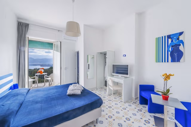 Deluxe Double Room, Balcony, Sea View