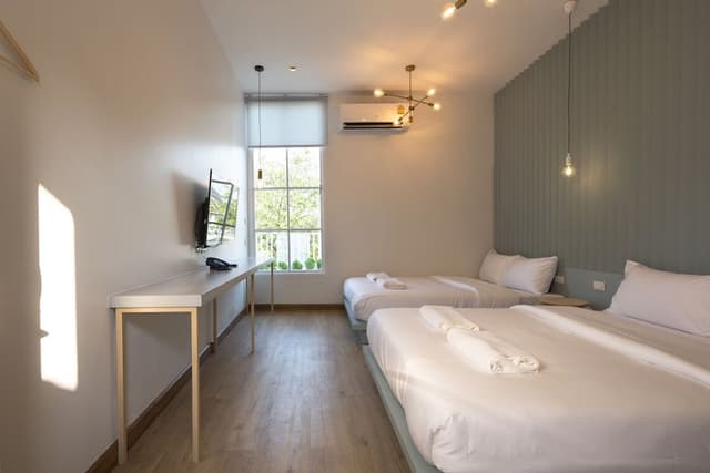 Family Quadruple Room with Shared Bathroom