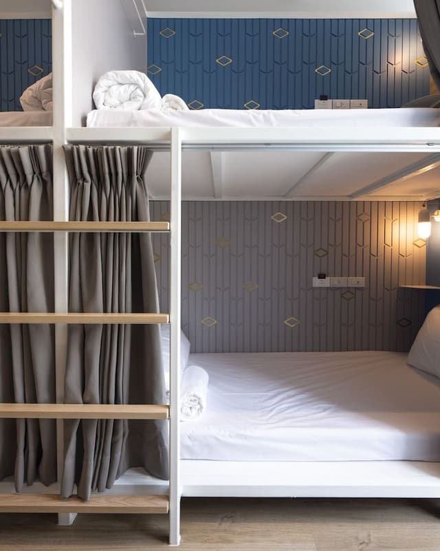 Bed in 8-Bed Mixed Dormitory Room