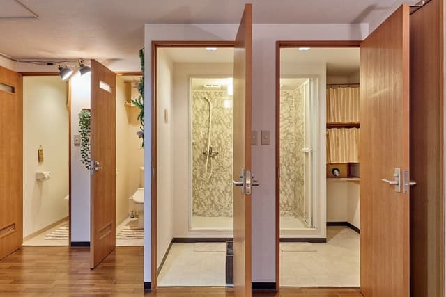 Apartment (¥1000/person,pay at the property, from 15th occupancy, booked from Expedia only)