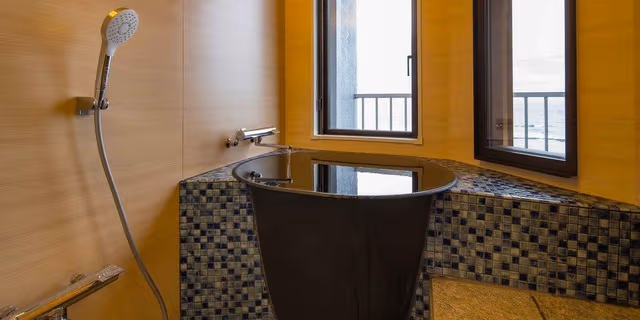 Ocean View Japanese-western Room with view bath, Non Smoking