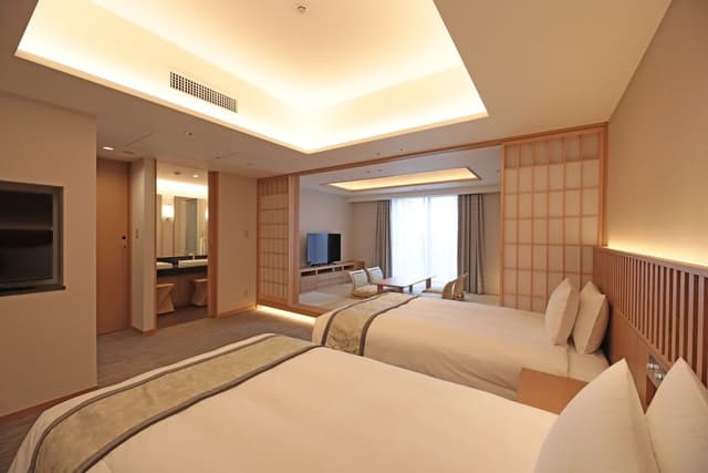 [Non-Smoking] Japanese Western Room, 2 Single Beds