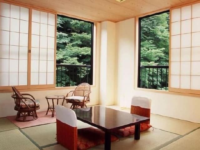 Tsubaki - Japanese Style Room with partial open-air bath