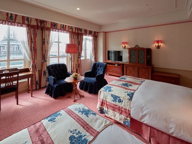Deluxe Room with Terrace[A first-day ticket must be purchased/Next-day free admission], Non Smoking