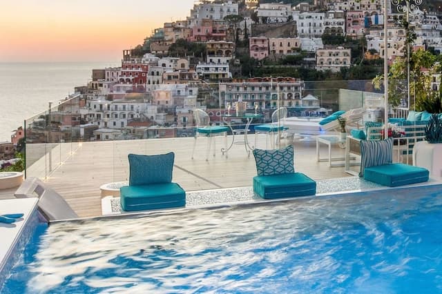 Luxury Suite, Private Pool, Sea View