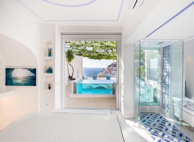 Luxury Suite, Private Pool, Sea View