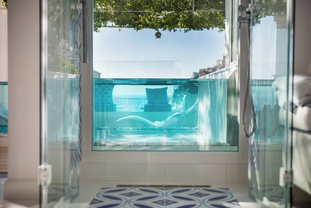 Luxury Suite, Private Pool, Sea View
