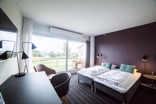 Family Room with View