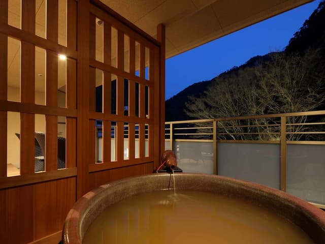 Deluxe Room with Tatami Area and Open-air Bath-D