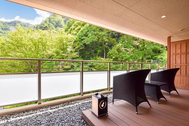 Deluxe Room with Tatami Area and Open-air Bath-D