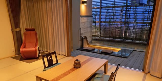 Annex 1F Suite Room with Open-Air Bath and Foot Bath 140 sqm, Non Smoking (L)