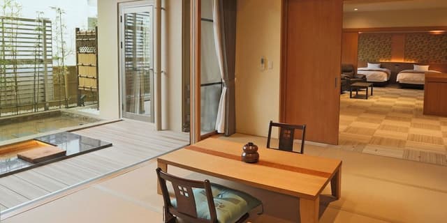 Annex 1F Suite Room with Open-Air Bath and Foot Bath 140 sqm, Non Smoking (L)