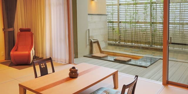 Annex 1F Suite Room with Open-Air Bath and Foot Bath 140 sqm, Non Smoking (L)