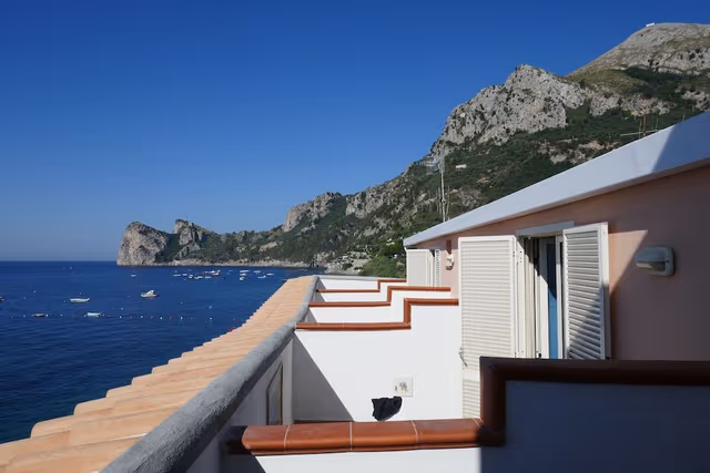 Double Room, Terrace, Sea View