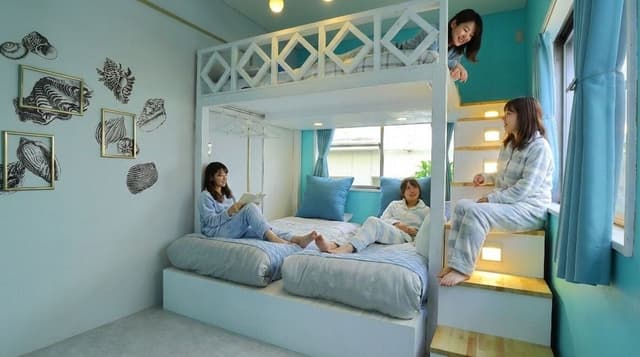 [ANNEX] Quadruple Room, Women only,with Shared Bathroom