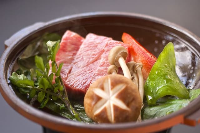 Japanese Style Room, Hotaka, Upgraded Dinner (Extra A5 Hida Beef Added)