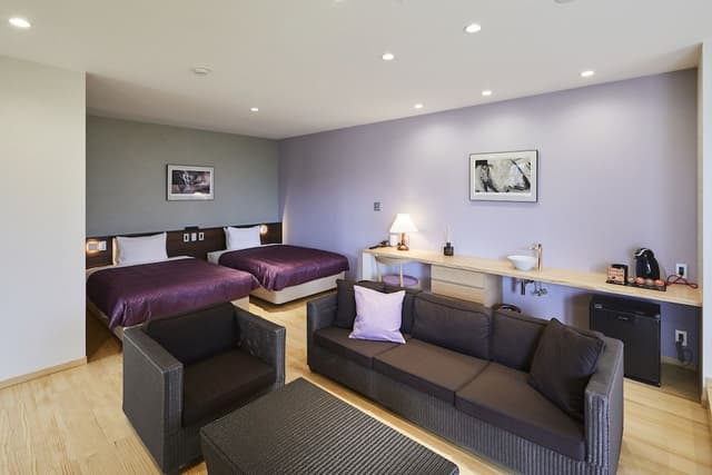 Western Style Premium Twin Room with Private Open Air Bath [Non-Smoking]