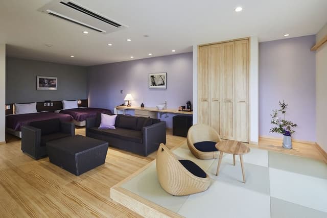 Japanese Western Style Premium Room with Private Open Air Bath [Non-Smoking]