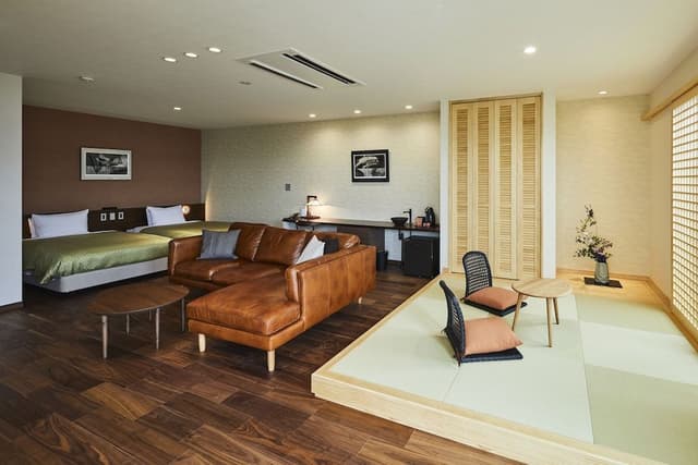 Japanese Western Style Premium Room with Private Open Air Bath [Non-Smoking]