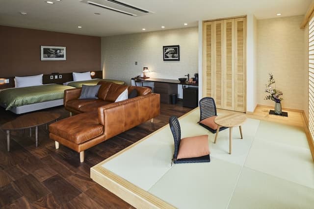 Japanese Western Style Premium Room with Private Open Air Bath [Non-Smoking]
