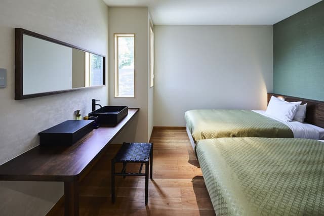 Western Style Premium Twin Room with Private Open Air Bath [Non-Smoking]
