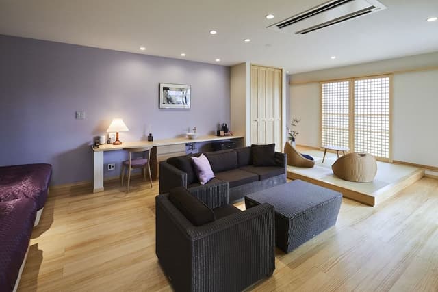 Japanese Western Style Premium Room with Private Open Air Bath [Non-Smoking]