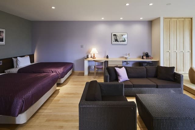 Japanese Western Style Premium Room with Private Open Air Bath [Non-Smoking]