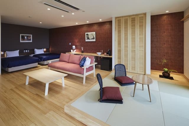 Japanese Western Style Premium Room with Private Open Air Bath [Non-Smoking]