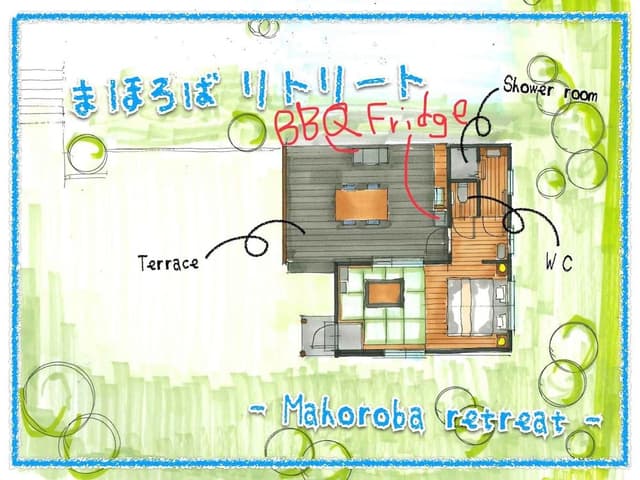 Japanese-style Cottage, Multiple Beds, Terrace, Mountain View
