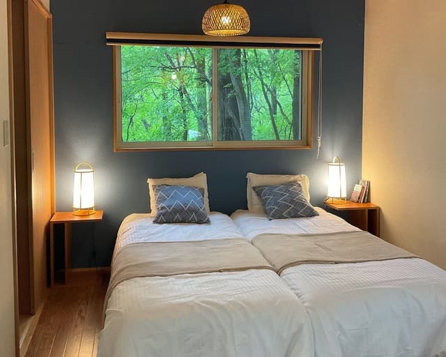Japanese-style Cottage, Multiple Beds, Terrace, Mountain View